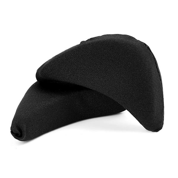 4 stk. bløde forfodssåler, tåpropper til høje hæle til kvinder, halv svamp, balletsko, pude, fodpolstring, indlægssåler, smertelindring, justering 2pcs black