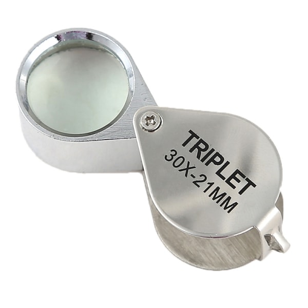 Jewelers Loupe - Magnifying glass 30x21mm eyepiece lens - 30x