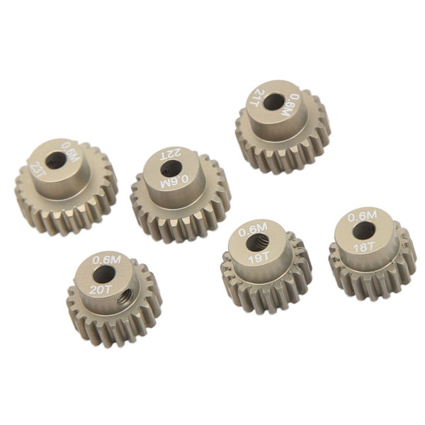 RC-motorväxel 3,175 mm 18T 19T 20T 21T 22T 23T Metallväxel för 1/8 1/10 RC-klätterbil