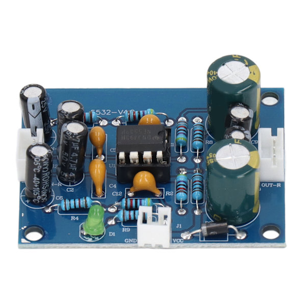 Förförstärkarmodul Audio Förförstärkare Board NE5532 Chip Ersättningstillbehör