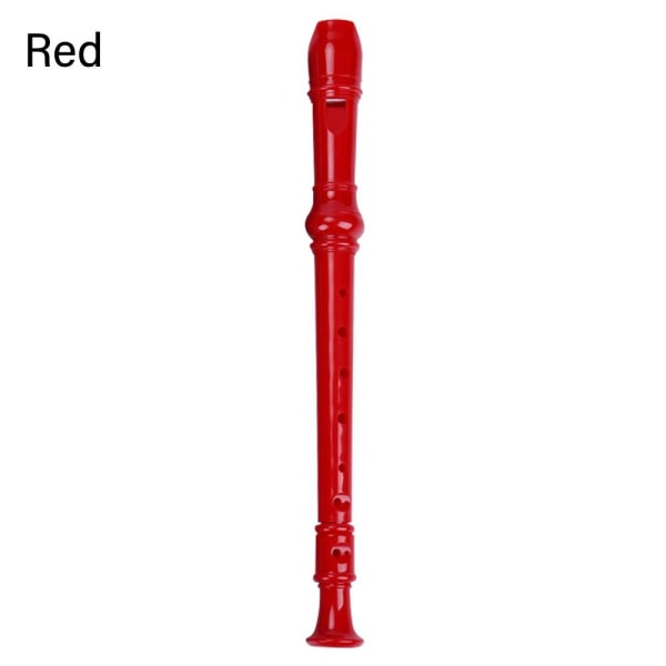 Long flute soprano recorder RED - spot sale