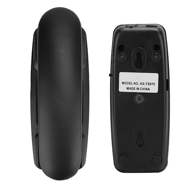 KX TS970 Sladdtelefon med väggmontering på engelska (slumpmässig färg på telefonsladden)