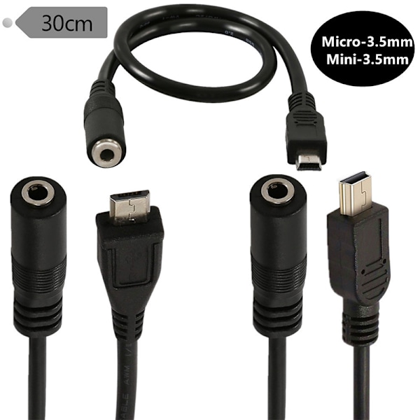 Sovitin mikro-USB:stä 3,5 mm:n kuulokeliitäntään kuulokkeiden kaapeliin 2(Mini 5P)