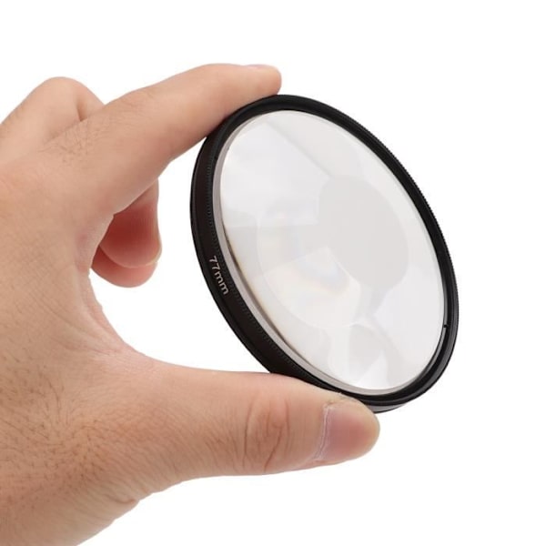 BEL-7423054920033 - Kameran linssin pyörreprisma 77 mm Prismasuodatin Ensiluokkainen optinen lasi Ammattimaiset tehosteet