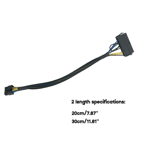 Ny 24-pinners hunn til 10-pinners hann adapterkabel for Atx Lenovo hovedkort 20 cm