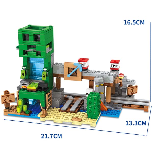 Creeper Cave Byggeklodssæt | DIY Samlelegetøj**Crawler Cave Crawler Cave