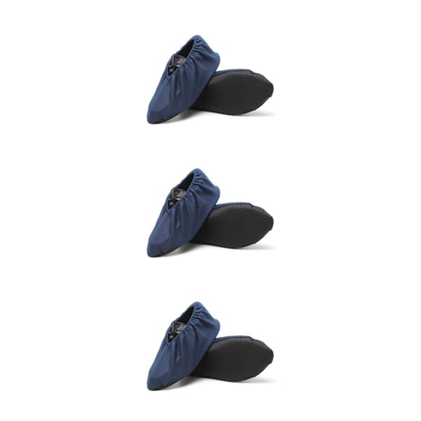 1/2/3/5 svarta skoskydd - Återanvändbara och halkfria Lätt att tvätta marinblå daultadult Storlekar 36-44 navy blue dultadult Sizes 36-44 3PCS