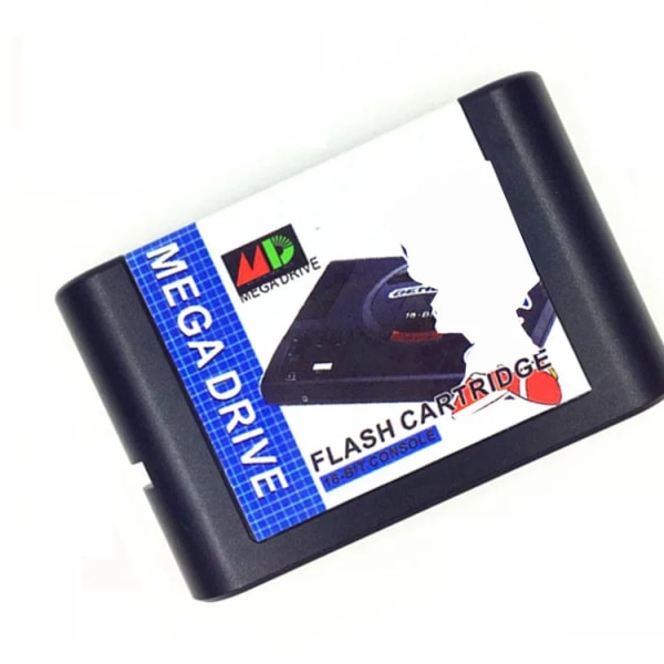 Den ultimative 1000 i 1 EDMD Remix MD-spilkassette til US/japansk/europæisk SEGA GENESIS MegaDrive-konsol Blue