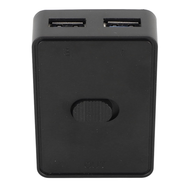 USB 3.0-switch 2 i 1 ut eller 1 i 2 ut Dubbelriktad USB-switch Väljare USB KVM-switch för tangentbord Mus Skanner Skrivare