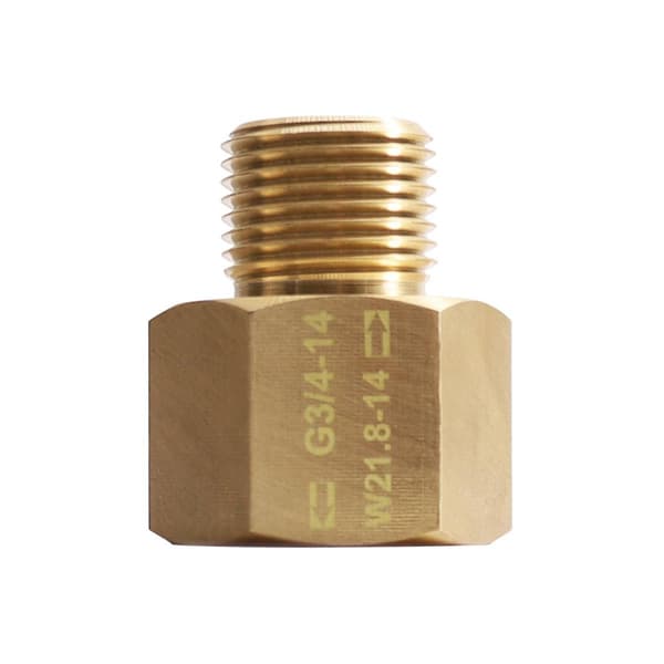 Co2-cylinder-stream-tråd-konverterer-adapter-match-Quooker-Cube-tank-hun-G3/4-til-han-W21.8