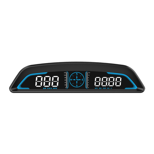 Digital GPS-hastighetsmåler Universal Head Up Display for bil LCD-skjerm HUD med MPH-hastighet