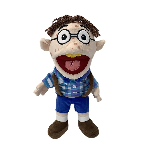 Jeffy Plush Cosplay Legetøj Feebee Dukke Hat Hånddukke Børn Plys Dukke Legetøj Til Børn（F）