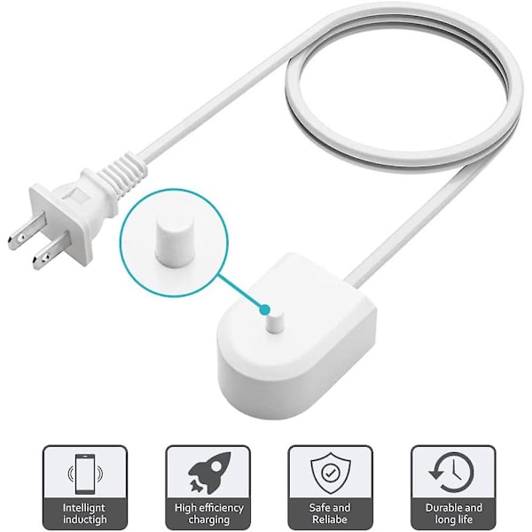 Til Philips Sonicare Tandbørste Udskiftningsoplader Opladningsbase Bærbar Elektrisk Tandbørsteoplader Eu Stik