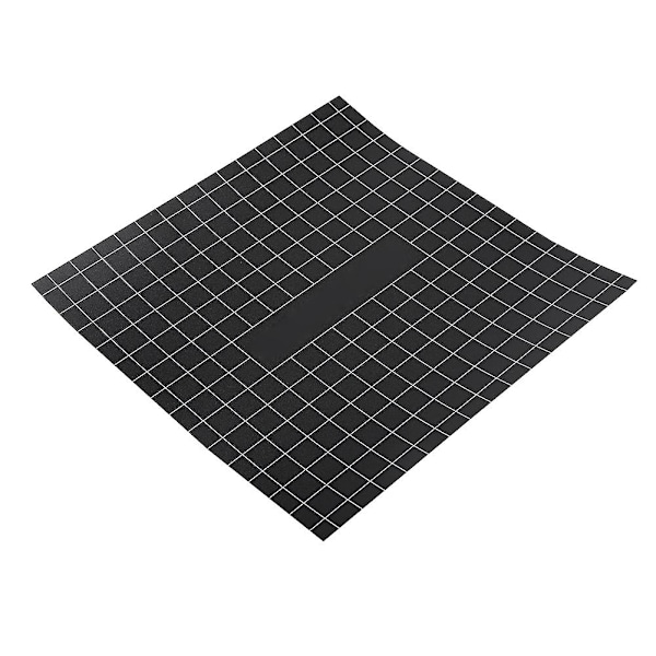 3D-skrivartillbehör Giftfri varm bäddplattform dekal Svart 220 x 220 x 0,5 mm