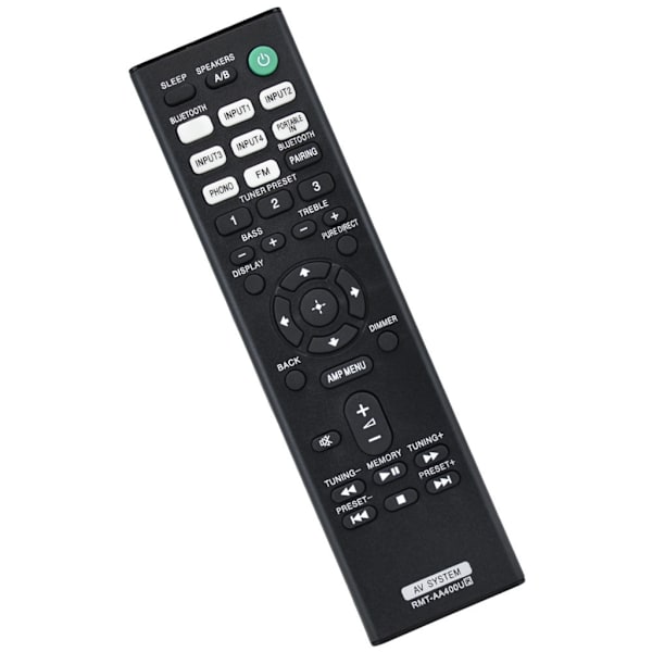 RMT-AA400U fjernkontroll erstatning for STR-DH190 STR-DH590 STR-DH790 AV