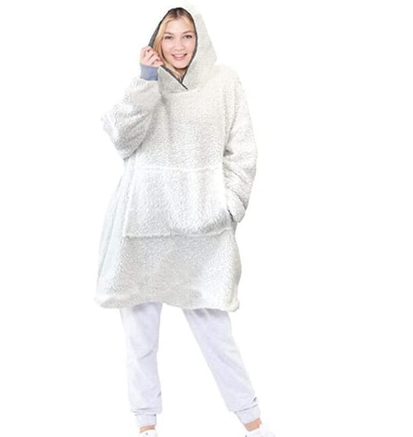 Sofirn Foret Blanket Par Sød Pyjamas Grå Hættetrøje[BT]