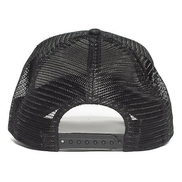 Black Panther Mesh Cap Sommer Baseball Cap Trucker Hat (1 stk. - Sort)