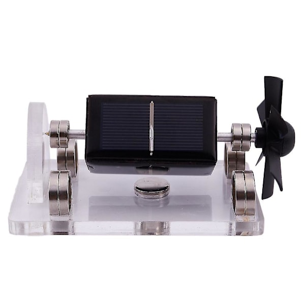 Solcellsdriven magnetisk levitation modell svävande Mendocino motor pedagogisk modell St41