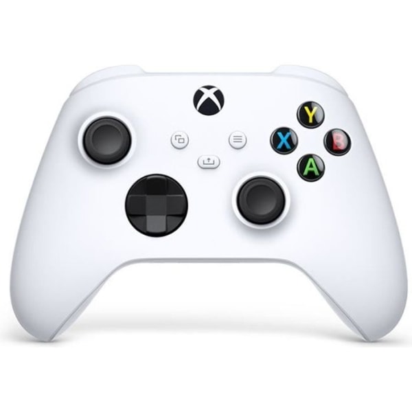 Trådlös Xbox Series-kontroll i robotvit - Vit - Xbox Series / Xbox One / Windows 10 PC / Android / iOS