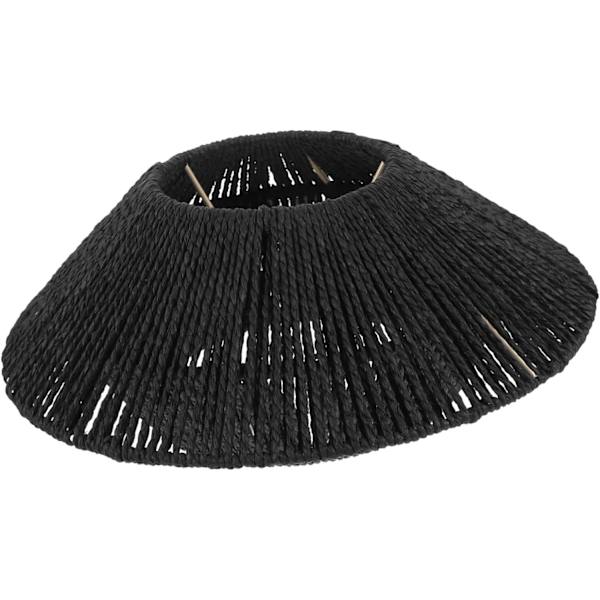 Rattan lampskärm Wicker bordslampa Hängande lampskärm Weave lampskärm Ersättningslampskärm Lampskärmsöverdrag för bubbeltak Kronljuskrona
