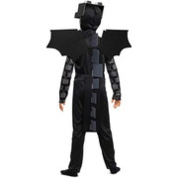 Minecraft kostyme Zombie Pigman antrekk for barn, Halloween Minecraft kostymer L