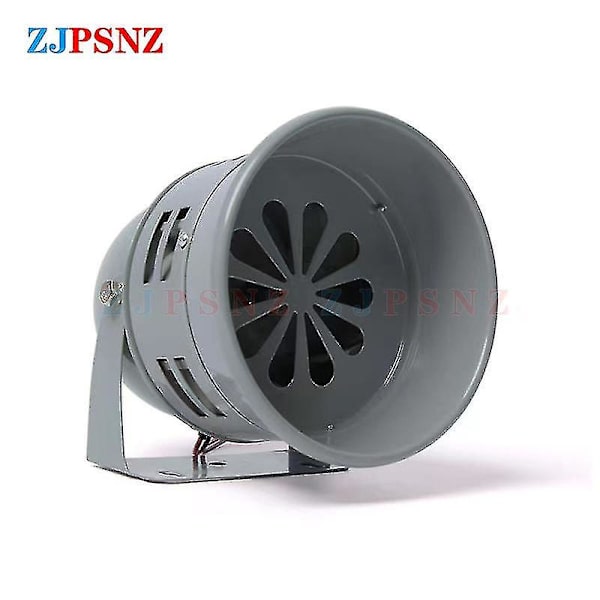 Metal Motor Siren Ms-290 12v 24v DC 110v 220v AC 110db Automaattinen Ilmahälytys Sireeni Torvi Teollinen Hälytysääni Sähkösuoja (AC 110V)
