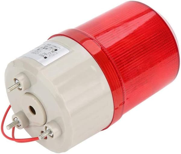 220V 2A Rød LED Nødlys Advarselslys Reversindikator