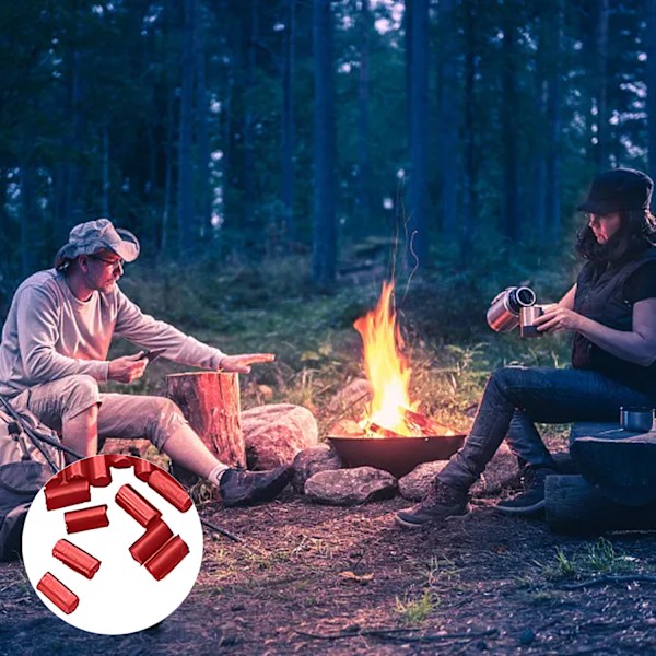 Tulitikku-kiviä, 120 kpl Tulitikku-kivien korvaavia punaisia universaaleja tulitikku-kiviä bensiini-, kaasu- ja nestetulitikkuille