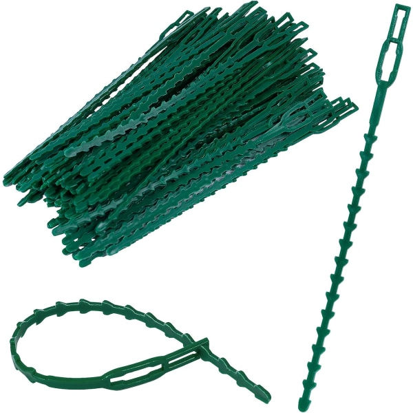 200 stk 23 cm plastklemmer for tomater, planter / hage