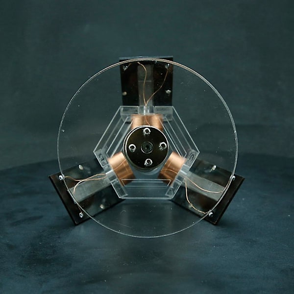 Hög hastighet trippel solpanel vertikal magnetisk levitation modell borstlös motor kit Mendocino Scien
