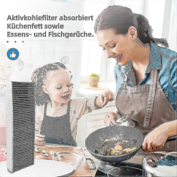 Bora Pure/X Pure/S Pure ventilatorhette erstatningsfiltre 2 stk. aktivt kull BT