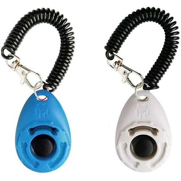 4 stk. Pet Training Clicker, Clicker Hundetræner Pet Trainer Hundetræning Hundetilbehør
