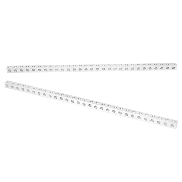 3106-0029-0232 29-reikäinen alumiininen neliökanava 8x8x232mm robotin lisävarusteet