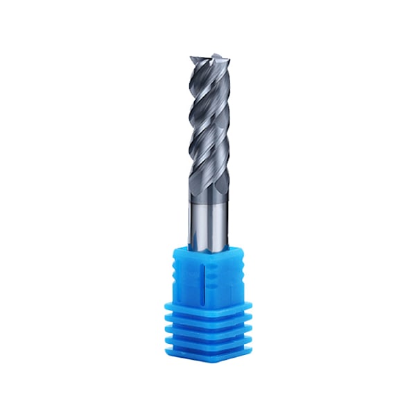 45°CNC volframikarbidiseos teraskarbide otsafrees 4 soontega