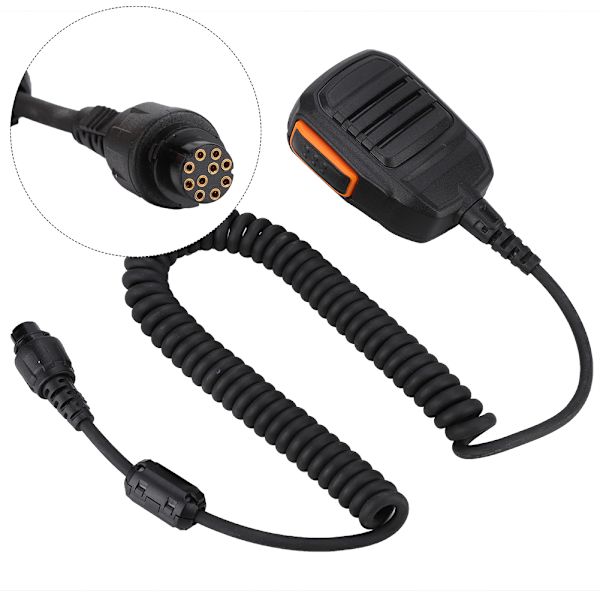 10-stifts bilradiomikrofonhögtalare passar för Hytera HYT Walkie Talkie MD780++
