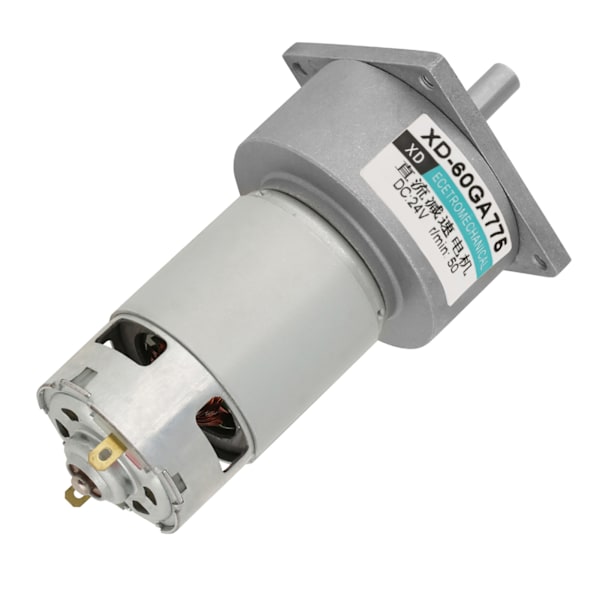 35W mikro DC-moottori metallivaihteella, nopeudensäätö CW/CCW (24V 30rpm)