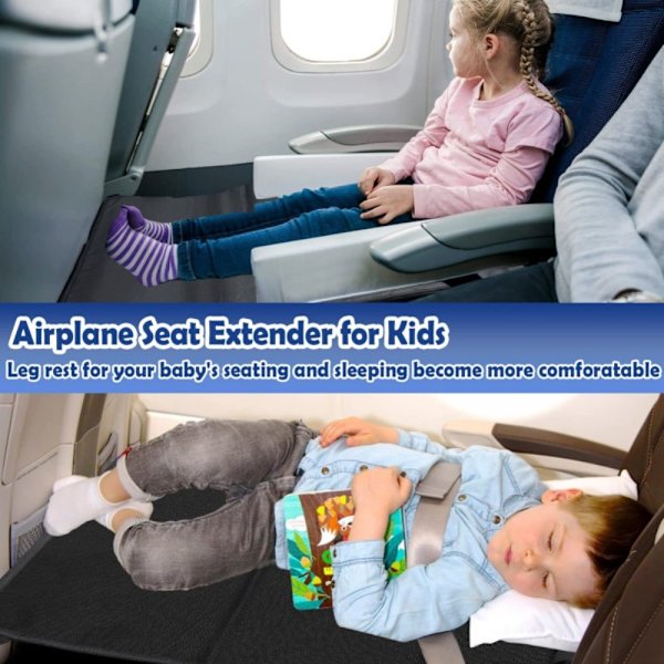 Flygplansäng Flygplansfotstöd GRÅ LITEN grå grey Small