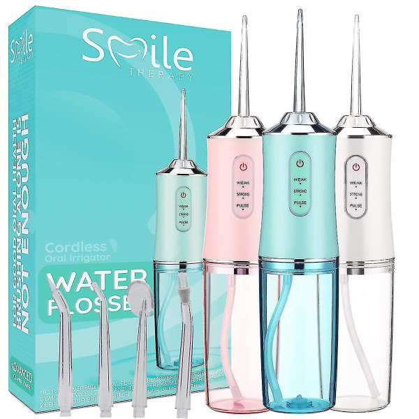 Dental Water Flosser Spotlight Waterpik Profesjonell Oral Irrigator Bærbar Floss Cleaner Sunnere Tenner Hvitere Renere