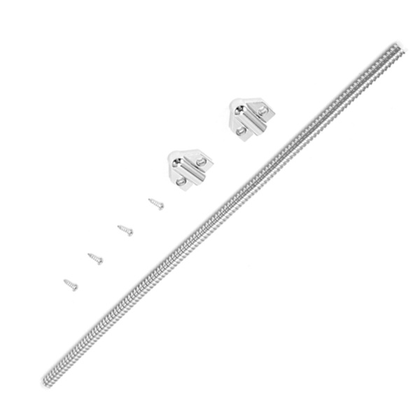 1 st 40 cm lång dörrögla med triangulära ändar för exponerad pluginstallation Skydda kabelkabel