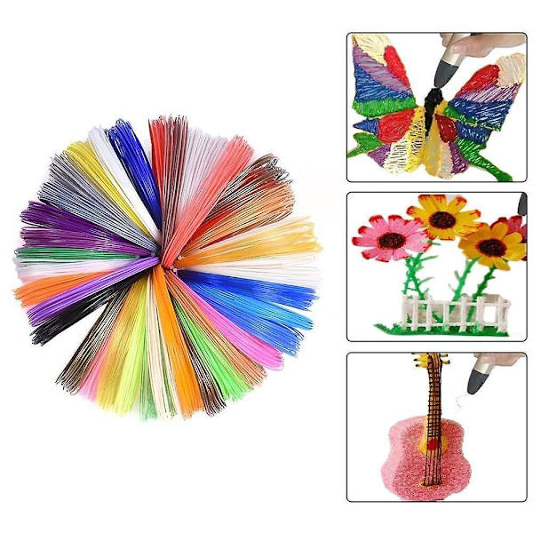 Ny PLA 5m tilfældig 1,75mm 3d pen filament pla abs tilfældig farve sc