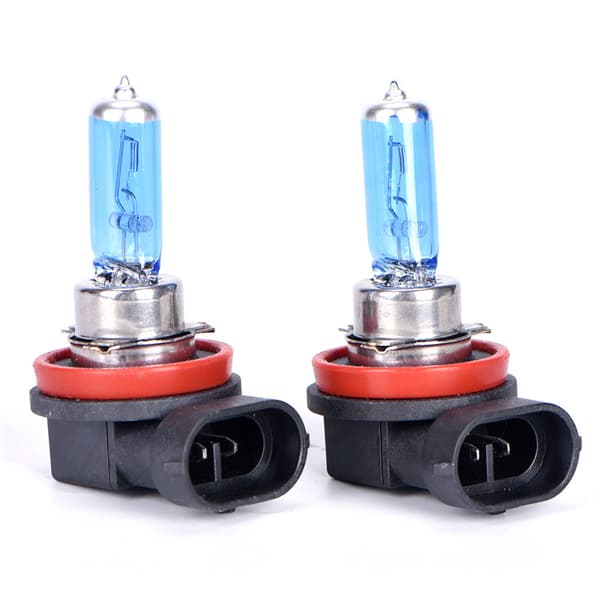 2 stk. H11 12V 55W Super Bright Ultra White Dim Halogen pære