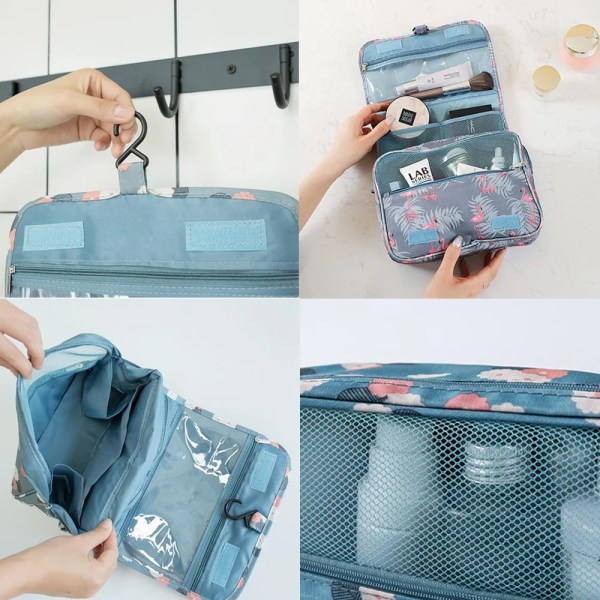 Kosmetisk taske vandtæt kosmetisk opbevaringspose flamingo