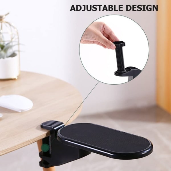 IC NOE Datamaskin Armrest for Skrivebord Hånd Hvile Justerbar Arm