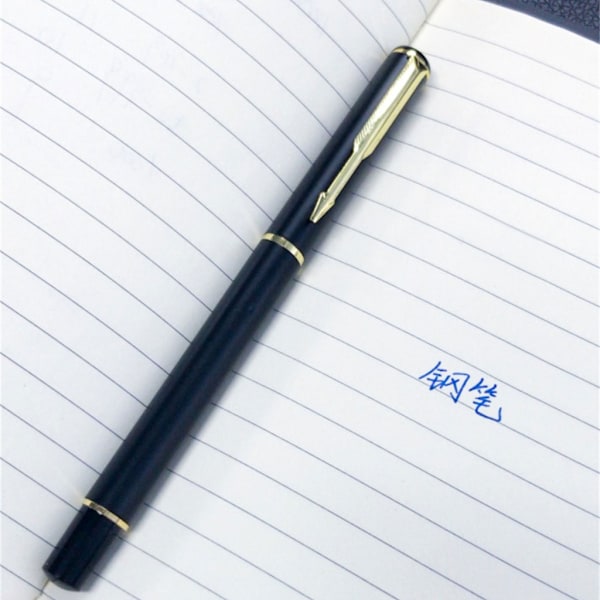 5 stk. fyldepenne Smooth Ink Penne Praktisk signaturpen 0,5 mm Business Penne Skrivepenne Hjemmekontor Skoleartikler