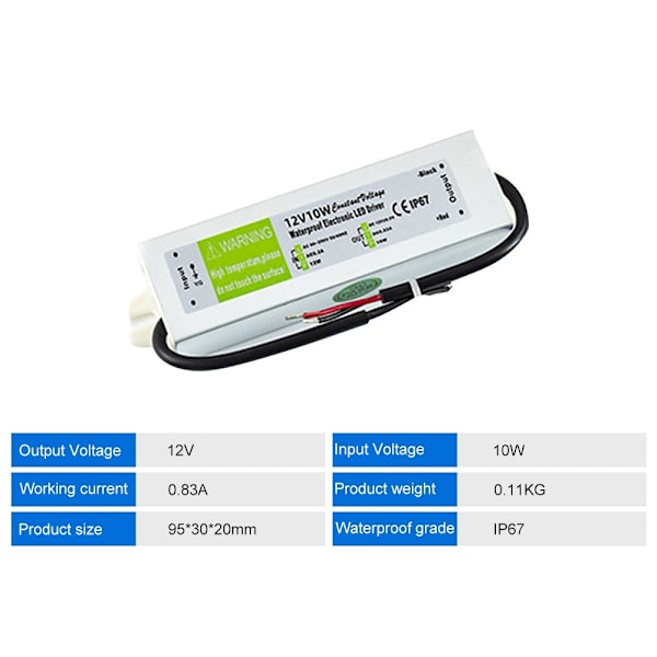 LED-transformator LED-drivruttransformator 12V10W 12V10W 12V10W 12V10W