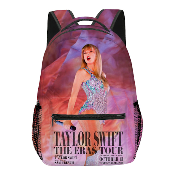 Taylor Swift Perifer Student Skolväska Ryggsäck Present Flickor No.7