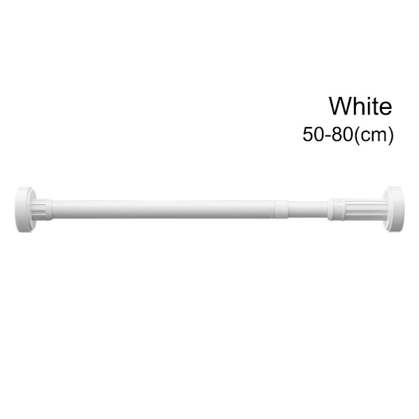 Tørkestativ teleskopstang HVIT 50-80CM 50-80CM hvit white 50-80cm-50-80cm