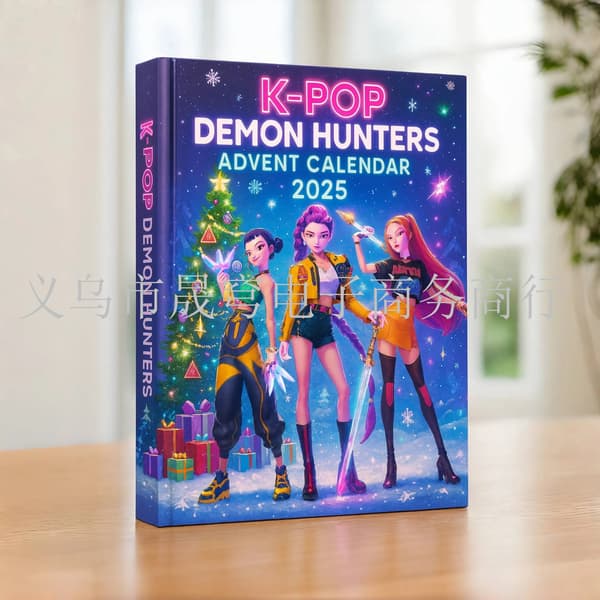 Adventskalender, K-Pop Devil Hunter Adventskalender, Julegave, for ba Witch Hunter Group A