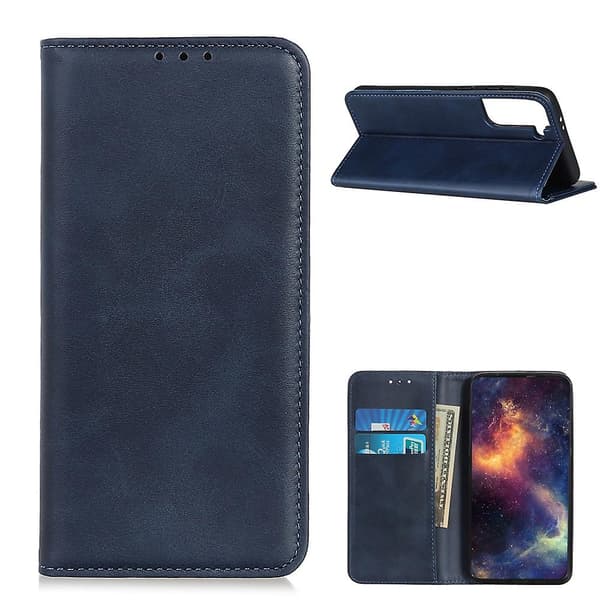 Auto-absorberende splitlæderetui til Samsung Galaxy S21 5G/S21 4G[qb]