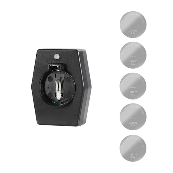 Genopladelige knapcelle-batterier med type C-batterioplader, opladningsadapter til LIR2032, 2025 og 2016-batterier 0.05 Charger and LIR2032